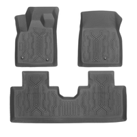 Accessoires intérieurs de voiture sur mesure, tapis de sol de voiture 3D en TPE pour Ford Mustang 2010-2025