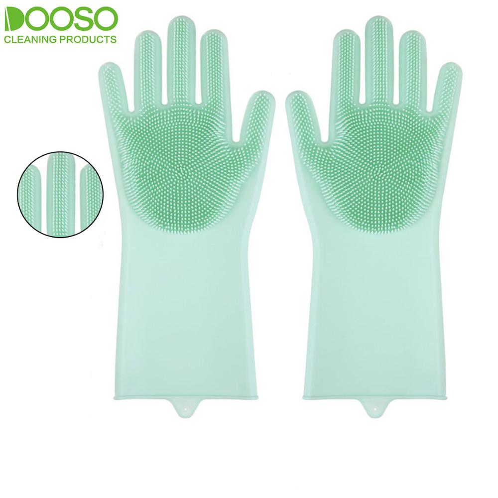 2022 многоразовые силиконовые перчатки для мытья посуды
