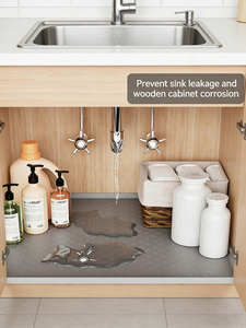 Tapis <span class=keywords><strong>de</strong></span> protection en silicone pour évier, sous-évier, en forme <span class=keywords><strong>de</strong></span> ruche, imperméable, pour cuisine et salle <span class=keywords><strong>de</strong></span> bain - Product Image 4