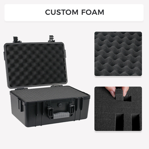 Boîte à outils en plastique rigide Everest IP67 étanche avec mousse de protection, accessoire pratique et portable - Product Image 1