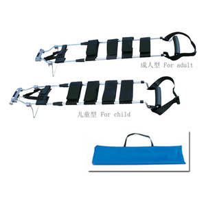 Medical Emergency Leg Fracture Fixation Brace Adjustable Adult Traction Frame Metal Manual Use - Product Image 2