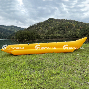 ร้อนขายเกมกีฬาทางน้ําทําให้พองบินปลากล้วย,เรือกล้วยพอง 6 ที่นั่งสําหรับขาย - Product Image 3