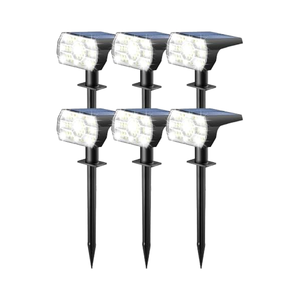 Luces Solares para Exteriores con Sensor de Luz, 56 LED, Resistentes al Agua IP68, 3 Modos de Iluminación para Jardín, Patio y Camino, WADE-JS020 - Product Image 1