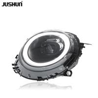 Feux de voiture JUSHUN pour Mini Cooper R56/R55/R57 2007-2013, température 6000K, feux de jour DRL, style sept couleurs, Plug and Play