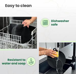 Tapis de protection pour plaque à induction en silicone de qualité alimentaire et fibre de verre, antidérapant, résistant à la chaleur, anti-rayures - Product Image 5