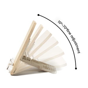 Chất lượng cao MDF Bảng điều chỉnh người giữ cuốn sách nhự<span class=keywords><strong>a</strong></span> có thể điều chỉnh giá cuốn sách đứng cho sinh viên sử dụng - Product Image 4