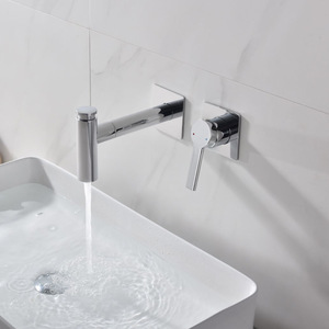 <span class=keywords><strong>Robinet</strong></span> encastré dissimulé, <span class=keywords><strong>robinet</strong></span> de lavabo de salle de bain chaud et froid intégré au mur, <span class=keywords><strong>robinet</strong></span> <span class=keywords><strong>mural</strong></span> dissimulé en cuivre intégral pré-encastré - Product Image 1
