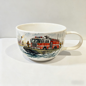 Tasse à <span class=keywords><strong>café</strong></span> en céramique personnalisée faite à la main-Motif d'avion amphibie de lutte contre les incendies-Idéal pour les cadeaux - Product Image 6