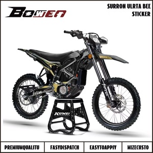 Kit d'autocollants personnalisés Surron Ultra Bee, graphiques en vinyle, autocollant de protection de <span class=keywords><strong>carrosserie</strong></span>, protection de panneau de moto, accessoires pour moto électrique tout-terrain - Product Image 4