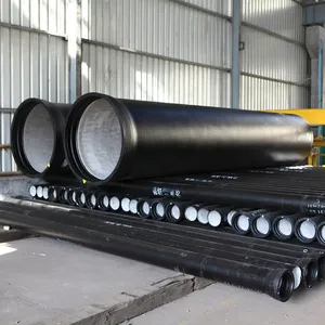 Ductile Iron Pipe Round EN545 DN800 For Water C25 K9 Cast Ductile Iron Pipe