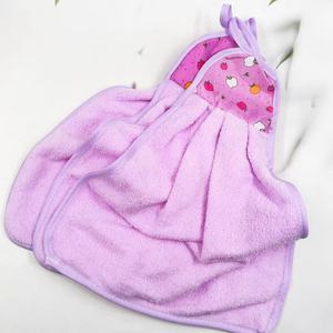 Toalla colgante de coralina con diseño de dibujos animados, paño de cocina lindo y absorbente, toalla de mano de 2 dólares. - Product Image 4