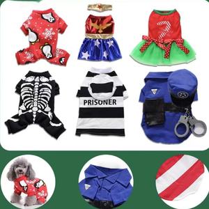Offerta Speciale: Abbigliamento per Animali Domestici di Alta Qualità per Halloween, in Poliestere, Caldo e Antivento, Coordinato per Famiglia, Decorazione per Eventi all'Aperto - Product Image 1