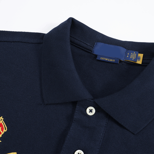 <span class=keywords><strong>Polo</strong></span> brodé de qualité supérieure en 100 % coton, décontracté, personnalisé, vente en gros, pour hommes, été - Product Image 2