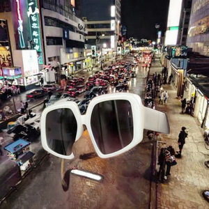 Gafas de Sol con Marco de Diseño Moderno Retro 2023, Gafas de Sol de Alta Calidad para Fiestas, con Forma Irregular, Precio Bajo - Product Image 3