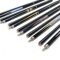 Stik Biliar Pool Berkualitas Unggul Serat Karbon 1/2-pc 58 Inci Ujung 12-12.5mm untuk Dijual