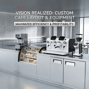 Máquina de Espresso de 3400W, Máquina de Café Comercial WH-G620S, Máquina de Café Industrial para Equipamiento de Cocina Comercial CM08A06900H - Product Image 2