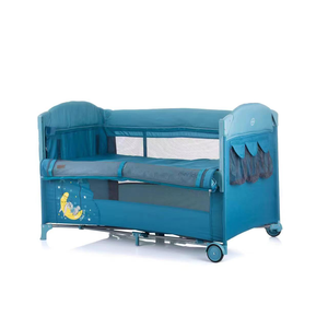 Berceau pliable portable réglable en hauteur pour nouveau-nés et tout-petits, lit de voyage pour bébé avec moustiquaire - Product Image 3