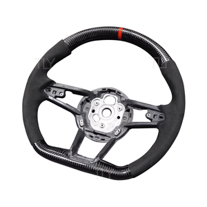   Volante de Fibra de Carbono para Modelos <span class=keywords><strong>Audi</strong></span> R8, Q5 <span class=keywords><strong>2019</strong></span>, RS6 C7, A5 2013, <span class=keywords><strong>A3</strong></span> 8Y 8V, A6 2017, TT 8N 2016 2015, S5 - Product Image 2