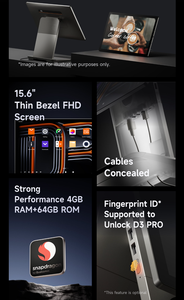 Top-đánh giá Sunmi D3 Pro 15.6 inch tất cả trong một màn hình cảm ứng Android 13 chi phí-hiệu quả mã vạch quét Máy tính để <span class=keywords><strong>b</strong></span>àn NFC đọc máy POS - Product Image 2