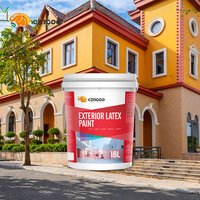Peinture acrylique époxy mate haute protection pour extérieur, revêtement liquide pour pierre, application facile au pinceau pour murs, toitures et surfaces multiples