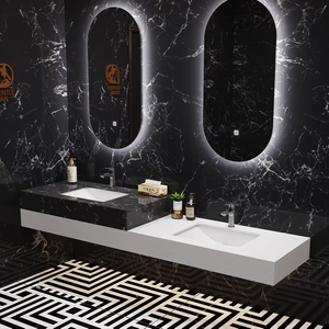 <span class=keywords><strong>Precio</strong></span> caliente, artículos sanitarios acrílicos, baño, superficie sólida, <span class=keywords><strong>lavabo</strong></span> blanco, fregaderos, <span class=keywords><strong>lavabo</strong></span> de encimera - Product Image 4