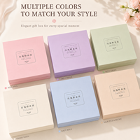 Boîte à parfum unique de haute qualité, couleur rose, boîte cadeau rigide à tiroir pliable pour coffret cadeau