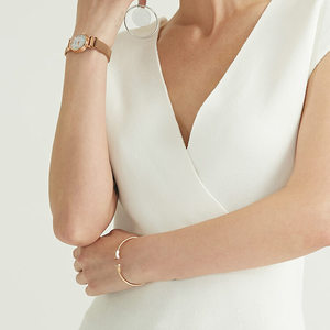 Suéter de lana con diseño <span class=keywords><strong>cruzado</strong></span> Blanco clásico para <span class=keywords><strong>mujer</strong></span> - Product Image 6