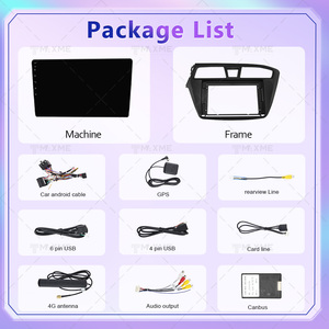 Lettore DVD per auto Stereo per <span class=keywords><strong>Hyundai</strong></span> <span class=keywords><strong>I20</strong></span> 2014-2017 9 pollici con motore di navigazione GPS Stereo multimediale - Product Image 5