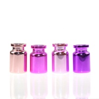 Flacon en verre à sertir stérile vide de 15ml, pilules rouges et brunes, pour emballage médical et cosmétique