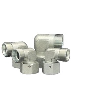 Conector Hidráulico de Unión de Conversión Giratoria de Ángulo Recto con Cable Interior y Exterior de Tipo de Férula Única Estándar Eaton 2C9