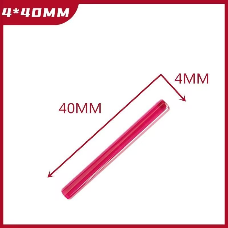 4mm 40mm Ruby Wire Rod