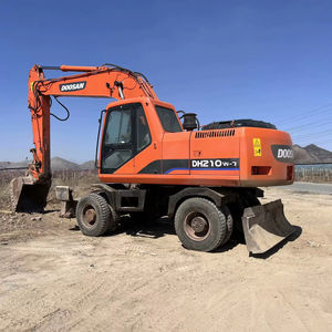 Excavadora de ruedas Doosan nueva marca 90%, en stock, excavadora usada de Corea marca Doosan Dh55 Dh60 Dh150 Dh210 a la venta - Product Image 1