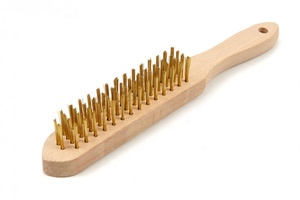 <span class=keywords><strong>Brosse</strong></span> métallique en <span class=keywords><strong>laiton</strong></span> <span class=keywords><strong>de</strong></span> 270 mm avec manche en bois, <span class=keywords><strong>brosse</strong></span> <span class=keywords><strong>de</strong></span> polissage pour le traitement du métal, du bois, <span class=keywords><strong>de</strong></span> l'acier, l'élimination <span class=keywords><strong>de</strong></span> la rouille - Product Image 5