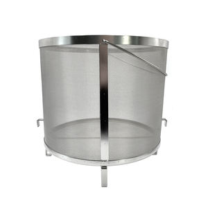 310*290mm 304 Acero inoxidable Hop Spider filtro equipo de elaboración de granos cesta Filtro de <span class=keywords><strong>cerveza</strong></span> barril con doble gancho - Product Image 2