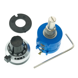 3590s-2-103l 3590S 10K ohm chính xác multiturn chiết 10 vòng điều chỉnh điện trở + lần lượt đếm Quay núm - Product Image 2