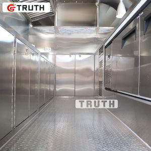 Gerçeği gıda kamyon römork fransız standartları Pizza kare tavuk Rotisserie ızgara barbekü türkiye gıda römork ile mutfak - Product Image 6