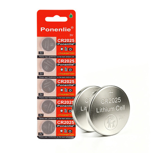 Batteria a Bottone al Litio <span class=keywords><strong>CR2025</strong></span> <span class=keywords><strong>3V</strong></span> per Chiavi Auto e Telecomandi - Product Image 5