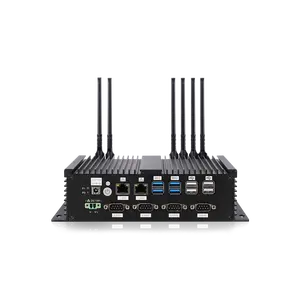 Liontron RK3399Pro Tragbarer Dual Lan Wand 5G Internet Wifi Edge Computing Industrieller Mini-PC RS232 RS485