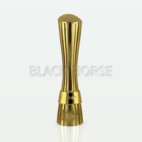 Fabricant chinois de plaques de bâtiment métalliques modernes personnalisées, trophées, finition plaquée or, procédé de moulage, logo personnalisé