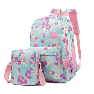 Mode 3 en <span class=keywords><strong>1</strong></span> sacs à dos scolaires 3 pièces <span class=keywords><strong>étudiant</strong></span>s sac d'école ensemble sac à dos avec sac de messager et étui à crayons - Product Image 5