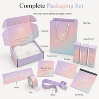Cajas de Papel Biodegradables Personalizadas con Logotipo, Materiales Reciclados, Cajas de Envío Extra Resistentes para Ropa
