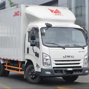 Caminhão de caixa feito na China 2023 JMC Kaiyun 2.8T 2 Seat Caminhão de caixa preço inferior de alta qualidade