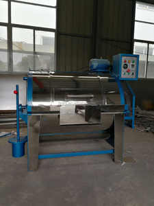 Machine électrique <span class=keywords><strong>de</strong></span> <span class=keywords><strong>rondelle</strong></span> <span class=keywords><strong>de</strong></span> laine <span class=keywords><strong>de</strong></span> porte à deux battants acier inoxydable 15-400 kg capacité nouvel état - Product Image 5