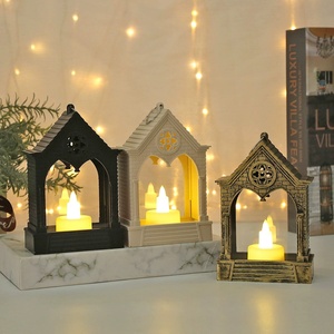 LED Candle Light com Gancho Bateria-Operado Lanterna Pendurada Halloween Party Tealight Tea Candles Decoração De Casamento Festa De Aniversário - Product Image 2