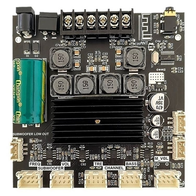 Tb21f Potentiometer Lead-out 2.1 Channel Amplifier Board Module Stereo Subwoofer Tpa3116