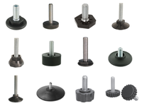 ODM Personnalisé Plastique Injection Type Réglable Réglage Ajusteur Chambre Table Canapé Niveleur Nivellement Jambe Pieds