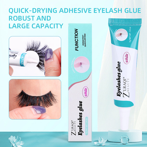 Colle blanche individuelle à séchage rapide pour extensions de cils longs, mini-colle 0,5 pour faux-cils en bande - Product Image 4