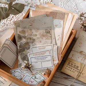 30 pièces/<span class=keywords><strong>ensemble</strong></span> Vintage lettre feuille matériel papier DIY Scrapbook Photo Album <span class=keywords><strong>Collage</strong></span> journalisation matériel papier coréen papeterie - Product Image 4