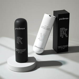 Flacon cosmétique en plastique PE personnalisé de haute qualité pour soins de la peau, 100 ml, 150 ml, 200 ml, avec bouchon à disque et couvercle rabattable, emballage pour soins de la peau - Product Image 4