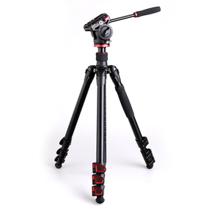 Quảng Đông Trung Sơn Nhà Máy Của Chuyên Nghiệp Trọng Lượng Nhẹ Video <span class=keywords><strong>Tripod</strong></span> 360 Xoay Chất Lỏng Đầu 1723Mm Mở Rộng Chiều Dài 10Kg Tải - Product Image 3